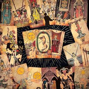 定制印刷初学者用神谕塔罗牌银箔金箔边环保家庭教育用78张塔罗牌 - Product Image 2