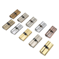 Serrure à cylindre de porte en aluminium, 5 broches, livraison gratuite en chine, profil européen, bon marché