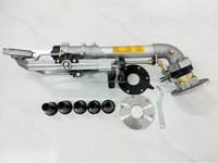 Rociador de pistola de lluvia Titans 360 Gear Drive para sistema de riego y pulverización de agua de granja y jardín