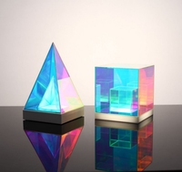 Cadeau de saint valentin créatif led veilleuse cônes Rubik's Cube table décor lampe jeux salle décoration led veilleuse