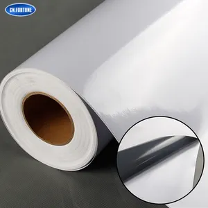 Großhandel Rolle Druckbare Rollen Inkjet Sheet Pvc Adhes Film papier Oracal Abnehmbarer Permanent kleber Selbst klebender Vinyl-Kunststoff