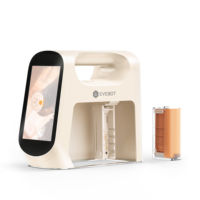 Imprimante alimentaire miniature EVEBOT pour la maison, imprimez des designs personnalisés sur le café, les macarons, le yaourt, le gâteau, le pain, les biscuits en quelques secondes avec de l'encre comestible
