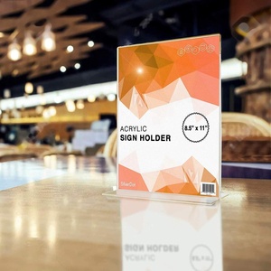 5X7 Acrylic T-Type Đăng Chủ Bảng Top Đăng Stands Acrylic Bàn Đăng Chủ Hiển Thị - Product Image 6