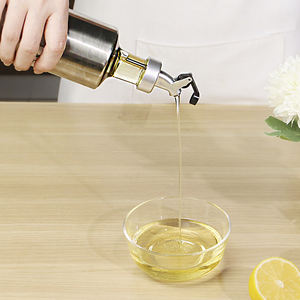 300ml 500ml Bouteille à sauce en acier inoxydable avec manchon en verre pour huile de cuisson et <span class=keywords><strong>vinaigre</strong></span> - Product Image 5