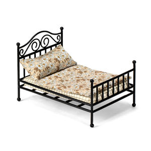 Gabby's Purrfect аксессуары для кукольного домика 1 12 кукла железная кровать для Maileg Style - Product Image 2