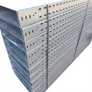 Bandeja Portacables Perforada Galvanizada por Inmersión en Caliente para Construcción - Product Image 1