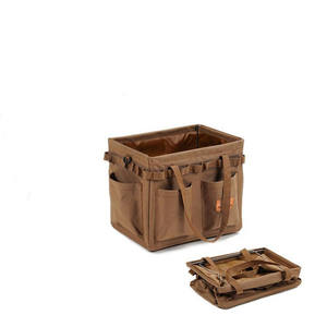 Kit de rangement pliable multifonctionnel pour l'extérieur, boîte de rangement pour le camping, sac à outils, sac fourre-tout, sac à bois de chauffage, vente en gros - Product Image 3
