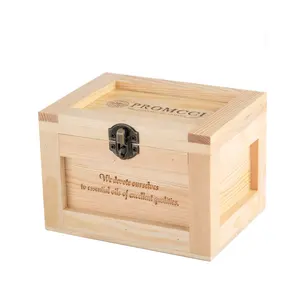 2024 Professionele Etherische Olie Opbergdoos Houten Etherische Olie Box Leveranciers