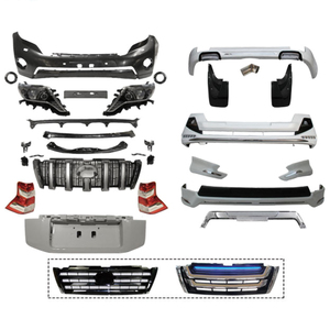 Kit de conversion pour Prado 2016, pare-chocs avant, phares, calandre, accessoires de mise <span class=keywords><strong>à</strong></span> niveau pour Toyota Prado FJ150 modèle 2010-2015 - Product Image 2