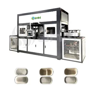 Fiber molded machines for biodegradable plates disposable meal box making machine