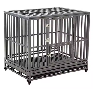 Vente en gros de cages pliables <span class=keywords><strong>XXL</strong></span> en métal pour chiens de grande qualité en plusieurs tailles cages pliables pour chiens bon marché - Product Image 3