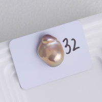Perles baroques d'eau douce naturelles de qualité AAAA, 15-21 mm+, blanches, multicolores, violettes, grandes, irrégulières, sans trou, pour la fabrication de bijoux