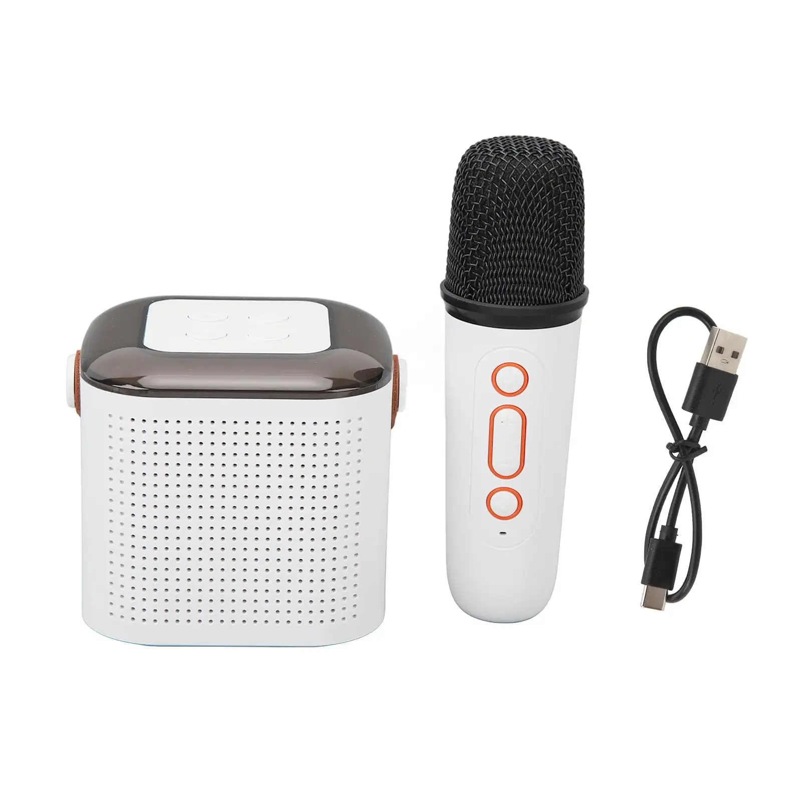 Mini macchina portatile Karaoke con microfoni Wireless per bambini e adulti regalo per ragazze e ragazzi