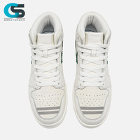 Baskets personnalisées Chunky Art Luxury 2026, Baskets personnalisées blanches montantes taille 47, Baskets montantes personnalisées avec logo sans MOQ