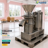 Moulin colloïdal/moulin à broyer/machine à pâte d'amande en acier inoxydable de qualité alimentaire pour beurre de cacahuète