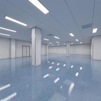 Nouvel équipement de purification d'air HEPA à haute efficacité, panneaux muraux, plafonds, système de salle blanche avec sol en PVC, porte de salle blanche personnalisée