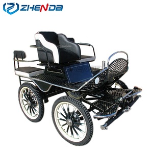 Carroza para Caballos de Maratón Negra de Alta Calidad/Carroza para Caballos Pony de Estilo Nuevo {ZD-PM05} - Product Image 2