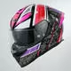 Casque de moto unisexe pour adultes, certifié ECE, coque en ABS, double visière, toutes saisons, léger, intégral, réglable, sécurité en conduite