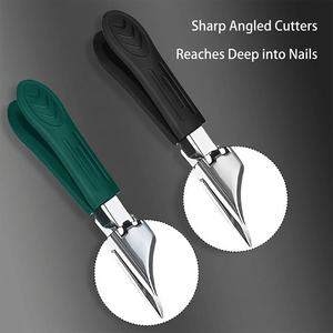 1 coupe-ongles à long bec 30 °   Coupe-ongles de précision à lame oblique pour ongles incarnés, en acier inoxydable, à portée profonde - Product Image 2
