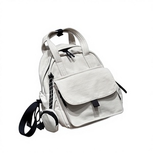 Lightweight 5L <b>Mini</b> <b>Backpack</b> for Travel – Unisex Small Daypack with Nylon Zipper, Cell Phone Pocket, Solid Color, Easy to Carry - Product Image 3