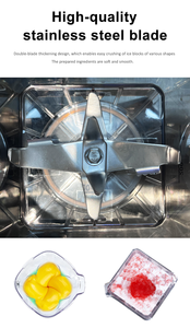 Commercial Blender Stainless Steel 304 Smoothie Maker Factory Direct Wholesale Price Ready to Ship Fast Delivery - Product Image 4