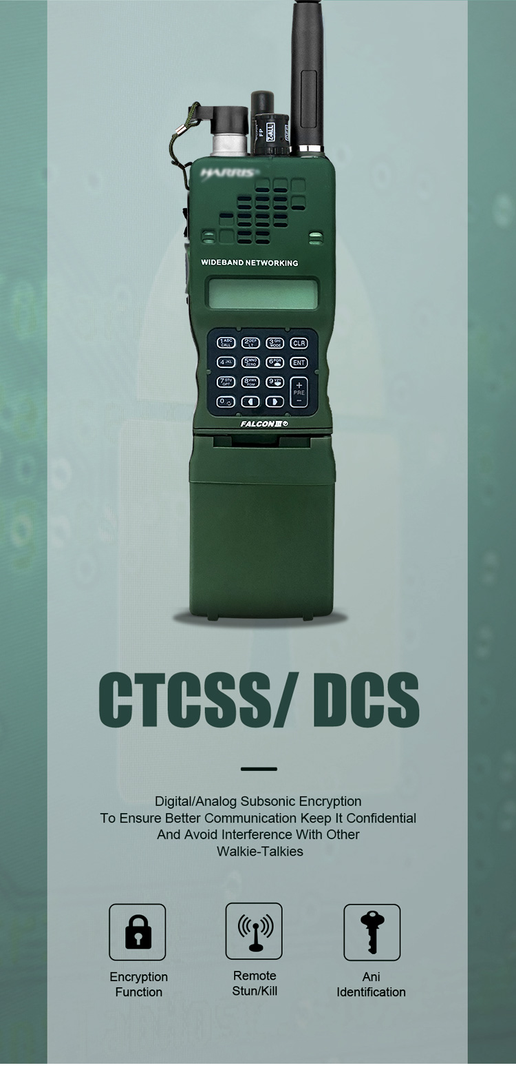 AN/PRC-152A(UV) Tactical CS Secure Walkie Talkie MBITR IPX7