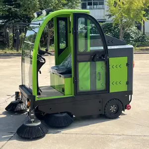 Máquina de limpieza de calles, barredora HT2000 HT2100 HT2200 para Parque de fábrica y parque escénico