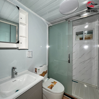 Vente en gros usine Chine : Maisons modulaires préfabriquées de luxe 20 pieds, Villa conteneur extensible, Mini-maison mobile pliable