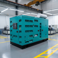 Groupe électrogène diesel ultra-silencieux 380-450 kW, modèle 2026, très demandé, certifié CE, extérieur, étanche à la pluie et à la poussière, 480V ATS