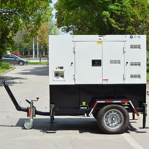 Perkins Cummins 10KW 25kva 30kVA 50kva 75kva 100kva 120kva 150kva di động di động im lặng Máy phát điện diesel giá nhà sản xuất - Product Image 1