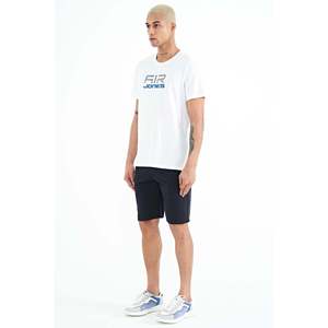 Pantalones Cortos Tommylife para Hombre, Corte Estándar, Azul Marino, Algodón, Casual, Transpirable, Talla S - Product Image 6