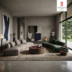 <strong>U</strong> Shaped Sectional Sofa Modern <strong>Living</strong> Room Sets Large Oversized Deep Sofa Velvet Modular Couch - Product Image 3