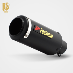 Tubo de Escape Universal RS para Motocicleta de 51mm para <span class=keywords><strong>Kawasaki</strong></span> Z400 <span class=keywords><strong>R6</strong></span> R1 R25, Secció<span class=keywords><strong>n</strong></span> de Cola Modificada de Fibra de Carbono con Boca Redonda - Product Image 2