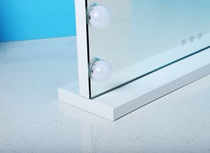 Design <strong>Rectangle</strong> <strong>White</strong> Frame Bathroom Makeup LED <strong>Mirror</strong> With Light - Product Image 5