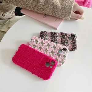 เคสโทรศัพท์สำหรับผู้หญิงในสำนักงานสำหรับ Apple 15 14 Pro 11เคสผ้าตาหมากรุกสามสีแบบแข็งเหมาะสำหรับมือถือ <span class=keywords><strong>A53</strong></span> - Product Image 1