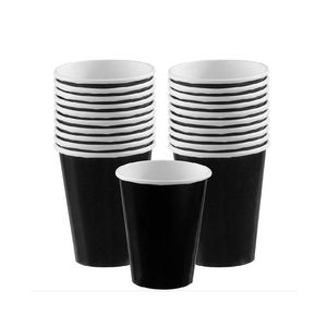 Tasses à café en papier logo personnalisé 12 oz, biodégradable, jetable, Double paroi en PLA, tasse à thé avec couvercle - Product Image 6