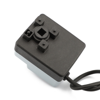 Usine directe Micro AC24V/AC220V actionneur électrique en laiton en plastique vanne d'eau à bille tête carrée lien OEM soutenu vannes de commande