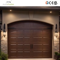 Porte de garage isolée automatique MULTISHADES avec télécommande intelligente et capteurs de sécurité pour une sécurité ultime