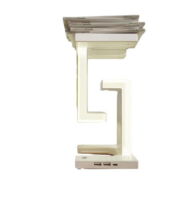 2024 Hot Sales Magnetic Levitating Table Lamp Levitation Light for Home Decoration Wireless Charger