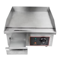 Plaques de cuisson électriques en fonte pour table et poêles grill, plaque plate pour barbecue