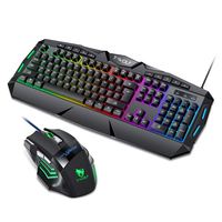 Kit clavier et souris TWOLF TF390, clavier et souris multimédias combinés