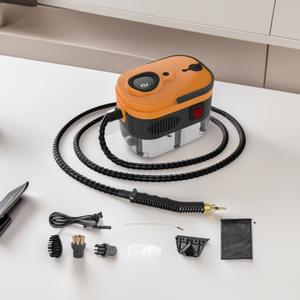 Limpiador a Vapor Nuomi de 1.4L y 1500W, Herramienta de Limpieza Multifuncional Eléctrica de Mano para el Hogar - Product Image 1