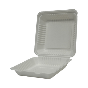 9 inch duy nhất ngăn container thực phẩm-burger hộp 9 inch 1500ml duy nhất ngăn thân thiện với môi ăn trưa containerdisposable - Product Image 1