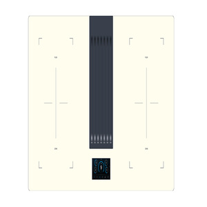 Placa de Inducción Integrada con Pantalla Táctil, Cocina de 4 Quemadores con Extractor de Humo, Suministro Directo de Fábrica, para Freír - Product Image 4