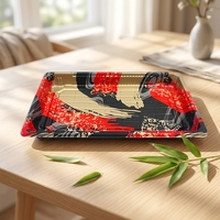 JY-1109 Umweltfreundliche Einweg-Sushi-Box Pizza-Box Ökologische Verpackungsbox Lebensmittelechte Sushi-Schale