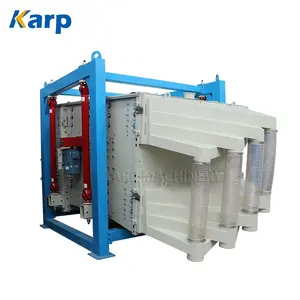 High Precision Silica Sand Vibration Screening Machine Square Gyratory Sifter For Sale