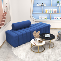 Ensemble de canapés italiens en velours pour l'intérieur Canapé Cloud haut de gamme pour villa Housses de canapés modernes de luxe Canapé trois places