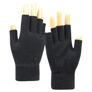Guantes de Invierno Unisex al por Mayor, Cálidos, Resistentes al Viento, de Punto Elástico, Diseño Personalizado para Deportes, Actividades al Aire Libre, Pesca Diaria, Equipo de Protección - Product Image 1