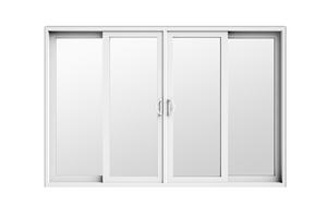 Di alta qualità su misura Multi tipo di vetro <span class=keywords><strong>PVC</strong></span> Patio porta scorrevole - Product Image 6