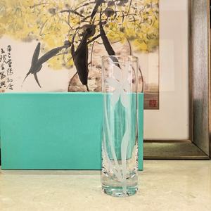 Vase en verre de luxe, impression élégante, design européen et américain, écologique, moderne, décoration de la maison et du jardin, cadeau - Product Image 2